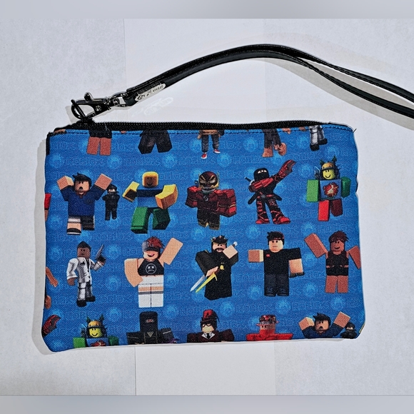 ROBLOX CLUTCH BAG / WALLET WITH DETACHABLE WRIST STRAP (BRAND NEW) - Picture 2 of 3